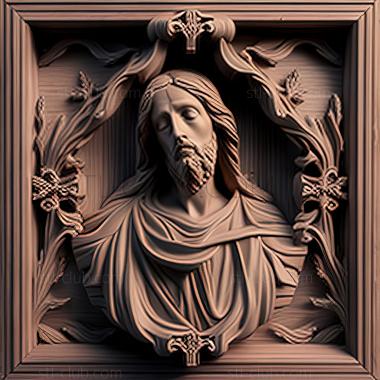 3D model st jesus (STL)